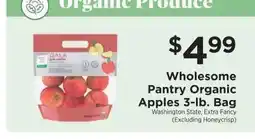 ShopRite Wholesome Pantry Organic Apples 3-lb. Bag offer