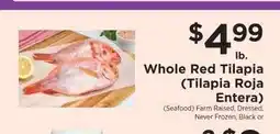 ShopRite Whole Red Tilapia (Tilapia Roja Entera) offer