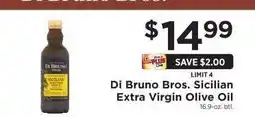 ShopRite Di Bruno Bros. Sicilian Extra Virgin Olive Oil offer