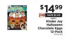 ShopRite Kinder Joy Halloween Chocolate Eggs 12-Pack offer