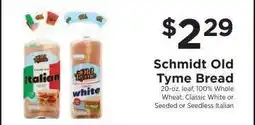 ShopRite Schmidt Old Tyme Bread offer