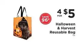 ShopRite Halloween & Harvest Reusable Bag offer