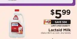 ShopRite Lactaid Milk offer