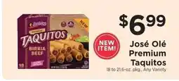 ShopRite José Olé Premium Taquitos offer