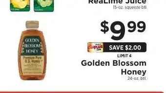ShopRite Golden Blossom Honey offer