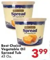 Fairplay Best choice vegetable oil spread tub offer