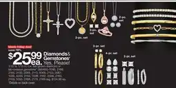 JC Penney 1/20 to 1/10 ct. t. w. lab-grown diamond or lab-created gemstone§ offer