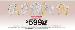 JC Penney 1 ct. t.w. lab-grown diamond‡ Color H-I, Clarity SI1-I1 offer