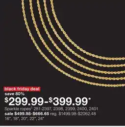 JC Penney Sparkle ropesâ—Š offer