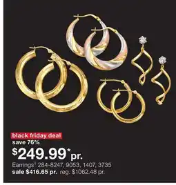 JC Penney Earrings◊ offer