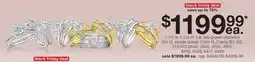 JC Penney 1-1/2 to 1-3/4 ct. t.w. lab-grown diamond 3/4 ct. center stone‡ Color G, Clarity SI1-SI2 offer