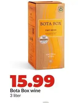 Hy-Vee Bota Box wine offer