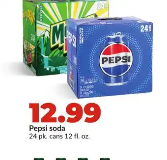 Hy-Vee Pepsi soda offer