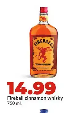 Hy-Vee Fireball cinnamon whisky offer