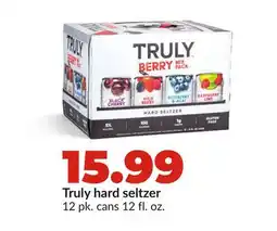 Hy-Vee Truly hard seltzer offer
