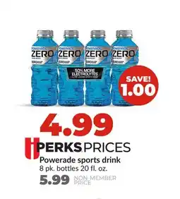 Hy-Vee Powerade sports drink offer