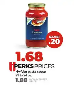 Hy-Vee Hy-Vee pasta sauce offer