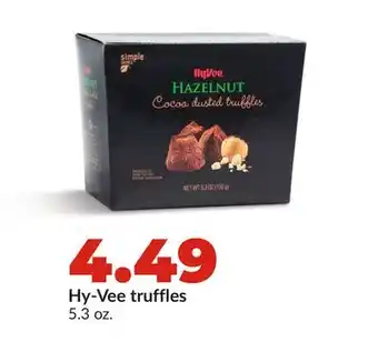Hy-Vee Hy-Vee truffles offer