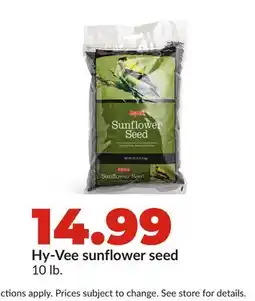 Hy-Vee Hy-Vee sunflower seed offer