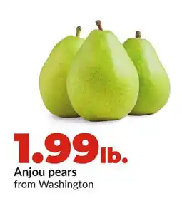 Hy-Vee Anjou pears offer