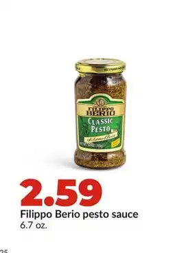 Hy-Vee Filippo Berio pesto sauce offer