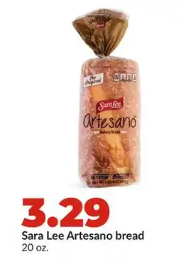 Hy-Vee Sara Lee Artesano bread offer