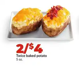 Hy-Vee Twice baked potato offer