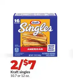 Hy-Vee Kraft singles offer