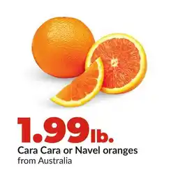 Hy-Vee Cara Cara or Navel oranges offer