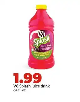Hy-Vee V8 Splash juice drink offer
