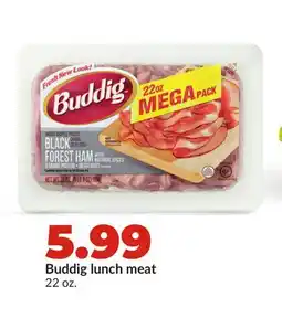 Hy-Vee Buddig lunch meat offer