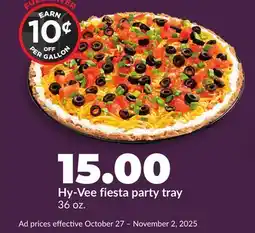 Hy-Vee Hy-Vee fiesta party tray offer