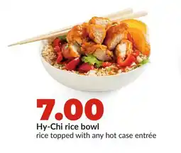 Hy-Vee Hy-Chi rice bowl offer