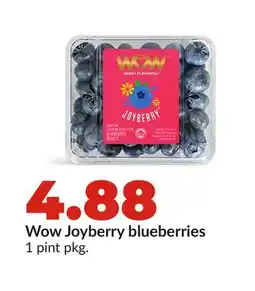 Hy-Vee Wow Joyberry blueberries offer