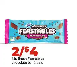 Hy-Vee Mr. Beast Feastables chocolate bar offer