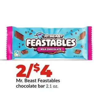 Hy-Vee Mr. Beast Feastables chocolate bar offer