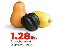 Hy-Vee Acorn, butternut or spaghetti squash offer