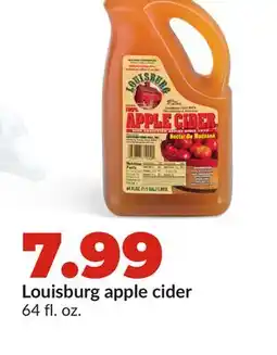 Hy-Vee Louisburg apple cider offer