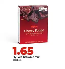 Hy-Vee Hy-Vee brownie mix offer