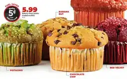 Hy-Vee Bakery-fresh jumbo loaded muffins offer