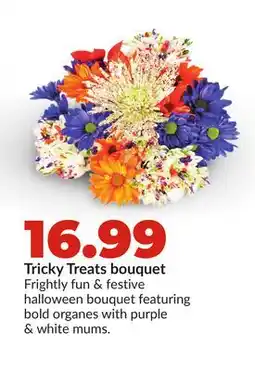 Hy-Vee Tricky Treats bouquet offer