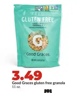 Hy-Vee Good Graces gluten free granola offer