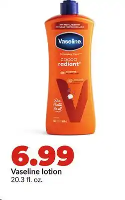 Hy-Vee Vaseline lotion offer