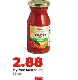 Hy-Vee Hy-Vee taco sauce offer