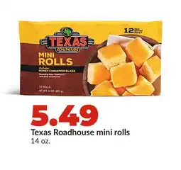 Hy-Vee Texas Roadhouse mini rolls offer