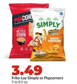 Hy-Vee Frito-Lay Simply or Popcorners offer