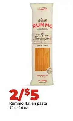 Hy-Vee Rummo Italian pasta offer