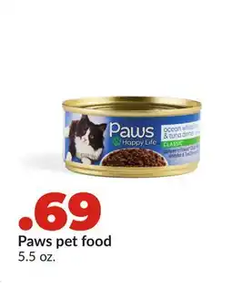Hy-Vee Paws pet food offer