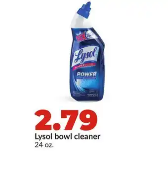 Hy-Vee Lysol bowl cleaner offer