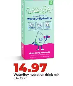 Hy-Vee WaterBoy hydration drink mix offer